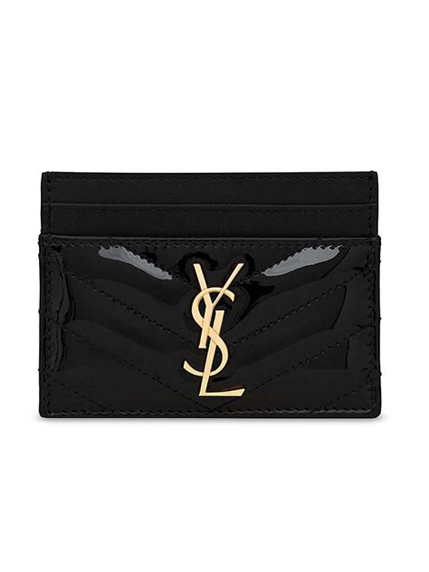 Saint Laurent Cassandre Matelass Card Case in .